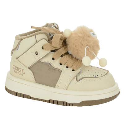 Ботинки для девочки Baden KPP022-011 бежевые